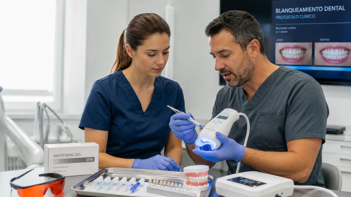 Cómo elegir un curso de blanqueamiento dental